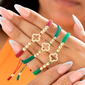 18K laminated gold bracelet
