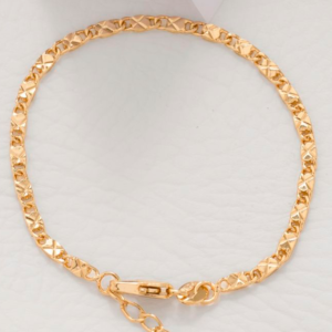18K laminated gold bracelet