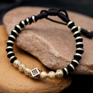 18K laminated gold bracelet