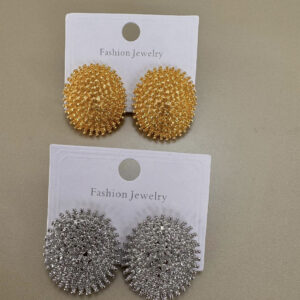 14K Laminated Gold Stud Earrings