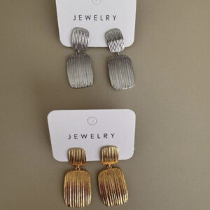 14K Laminated Gold Drop Earrings