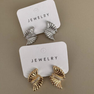 14K Laminated Gold Stud Earrings