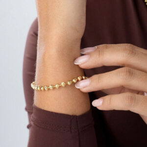 18K Laminated Gold Bracelet