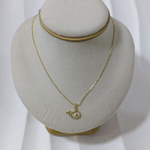 14K Laminated Gold Necklace