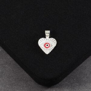 Italian 925 Silver Eye charm (Heart Design)