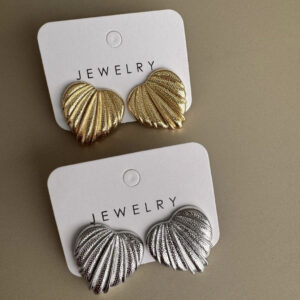 14K Laminated Gold Stud Earrings