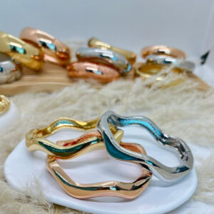 14K Gold laminated Bangle Set